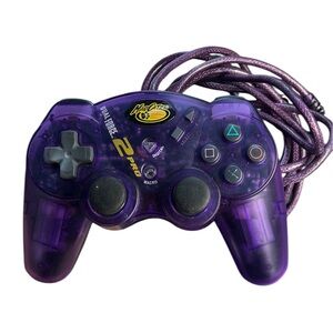 Madcatz Purple Wired PlayStation 2 Game Controller